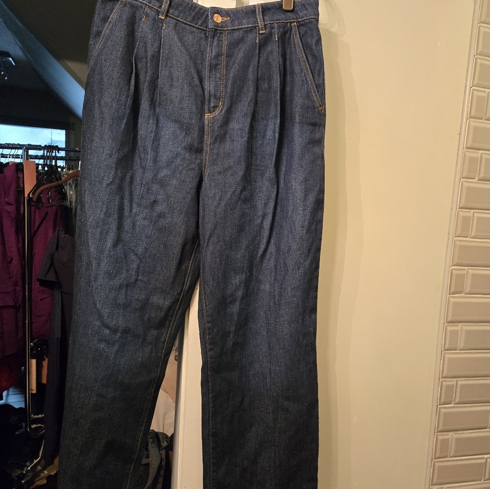 Ann Taylor The Plazzo high rise jeans